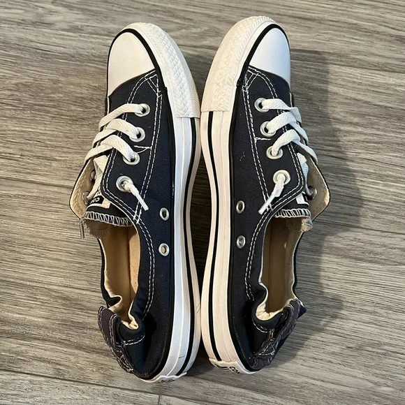 SOLD!  Women’s Blue Slip-on Converse Sneakers! - Picture 9 of 12